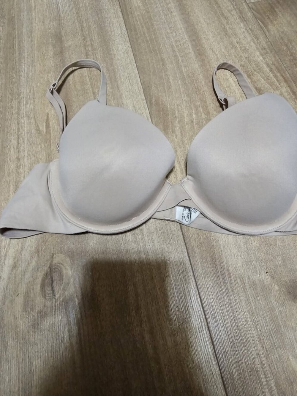 Calvin Klein Nude Underwired T-shirt Bra Women's Size 34B
